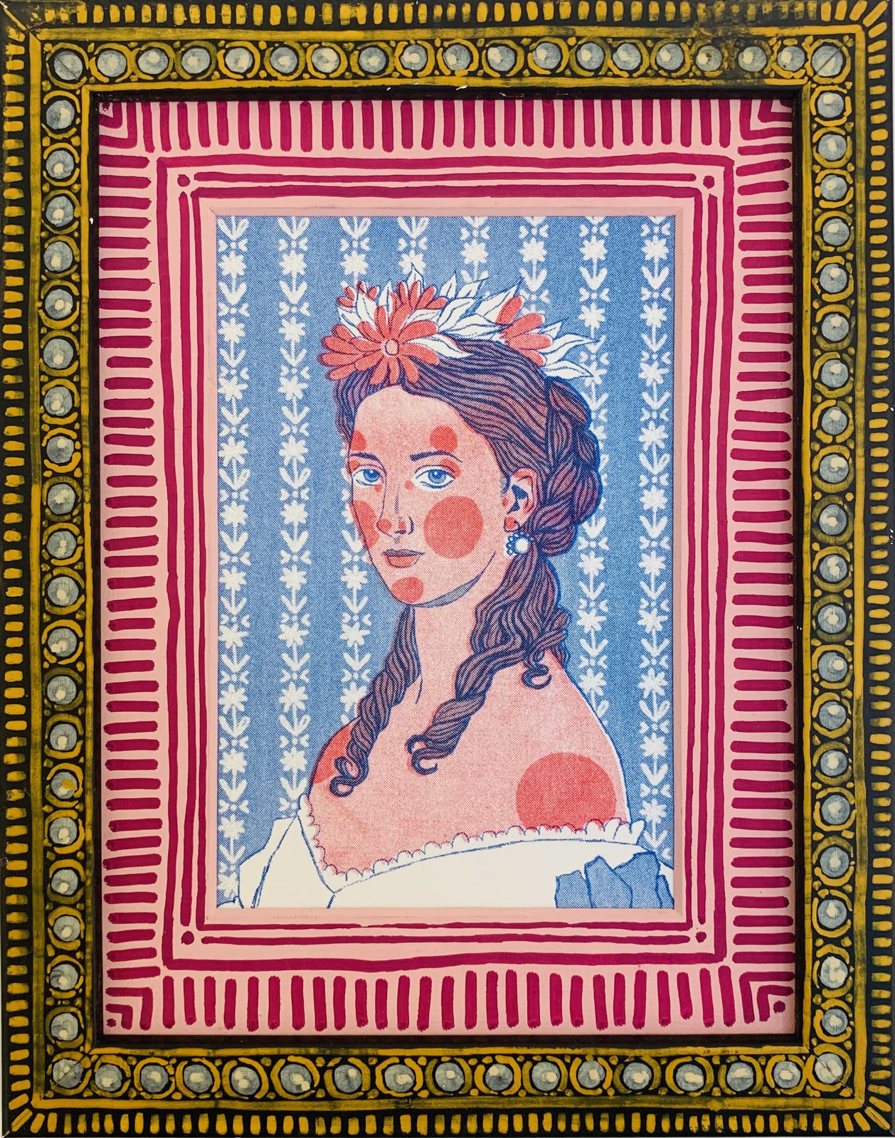 Tallulah Batley, Pink Parlour Frame 3V, 2024