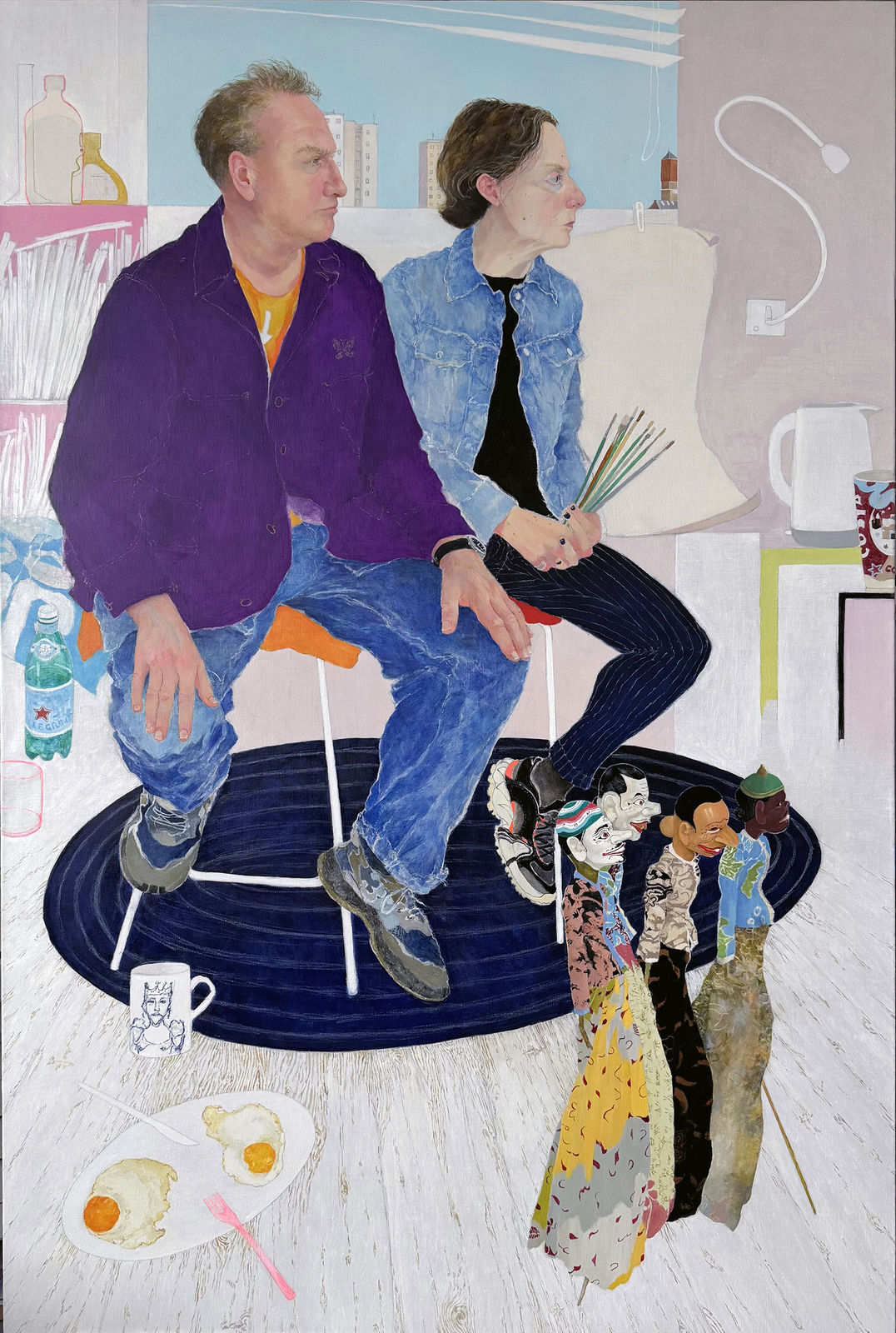 Jennifer McRae RSA, Junko's Puppets, 2025