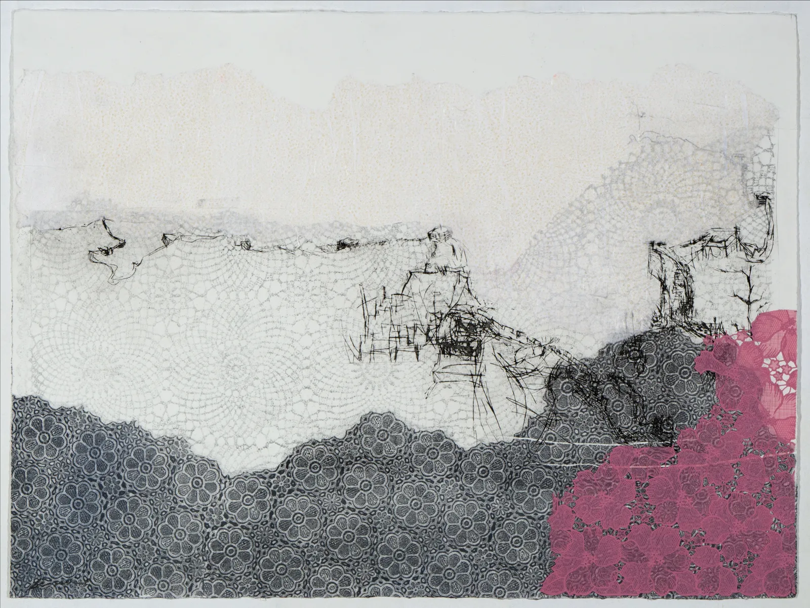 Kate Downie RSA, Walking the Dragon I, 2011-15