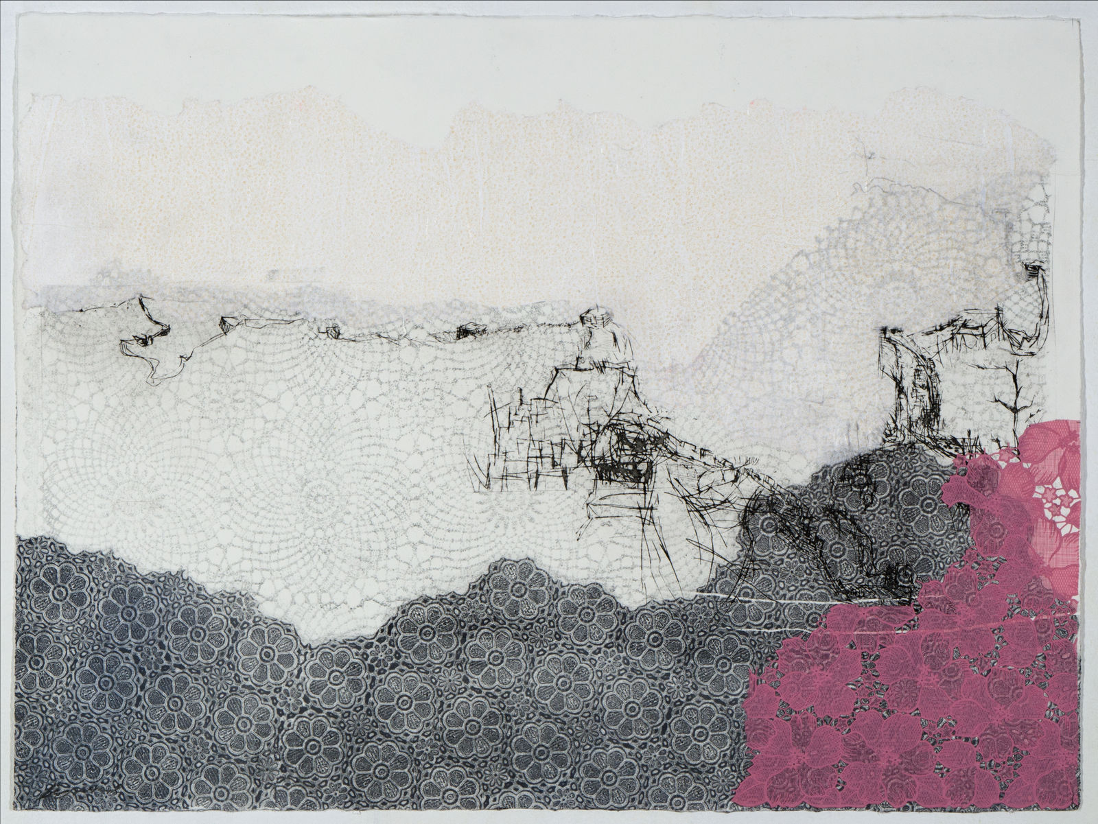 Kate Downie RSA, Walking the Dragon I, 2011-15