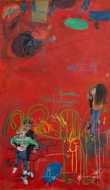 Kate Downie RSA, Dead or Alive (Conversations with Joan), 2023-24