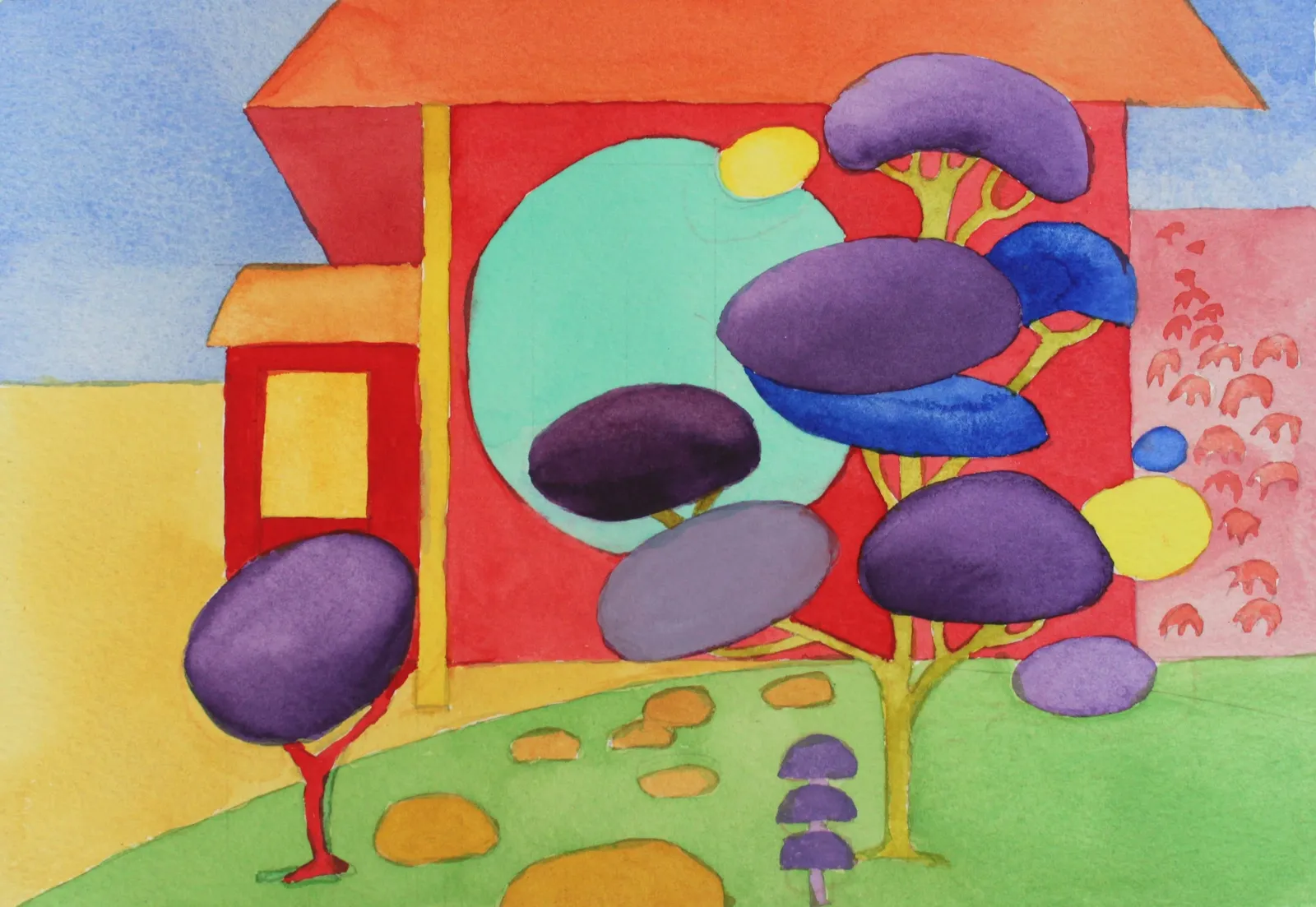 Elspeth Lamb RSA, Red House