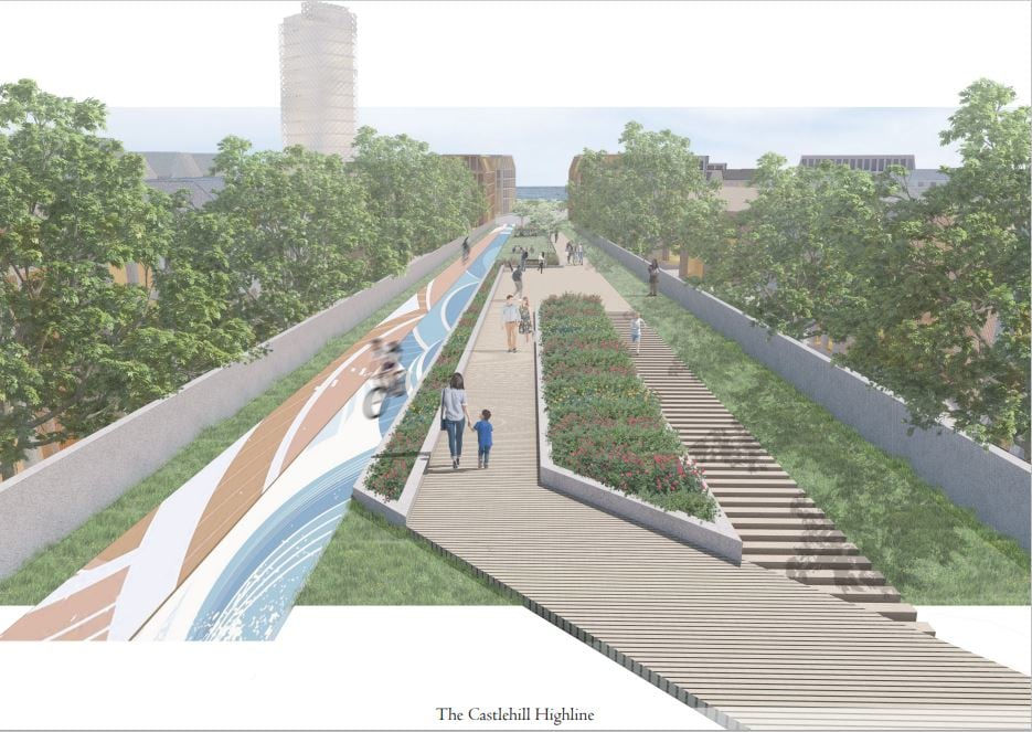 Tim Lahaise, The Castlehill Highline, 2021