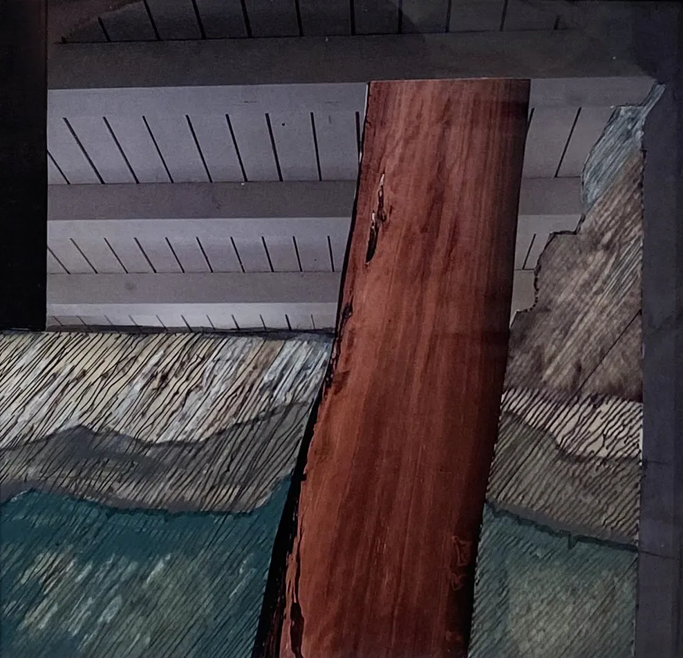 Sam Ainsley RSA, Memories of Katsura Palace, Kyoto, Japan