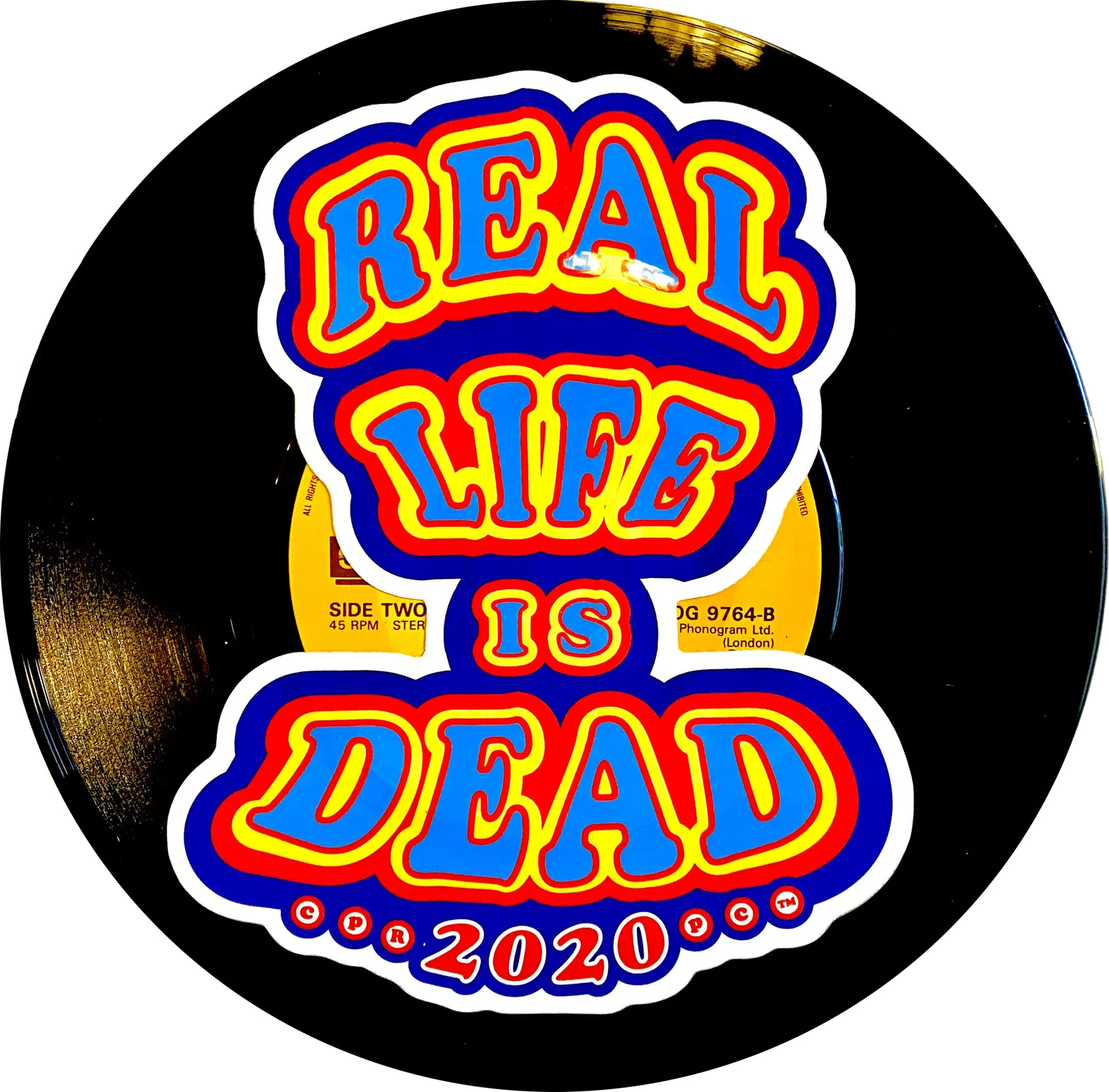 Ross Sinclair RSA (Elect), Real Life is Dead 2020 (#1), A Record of the Plague Year, 2020