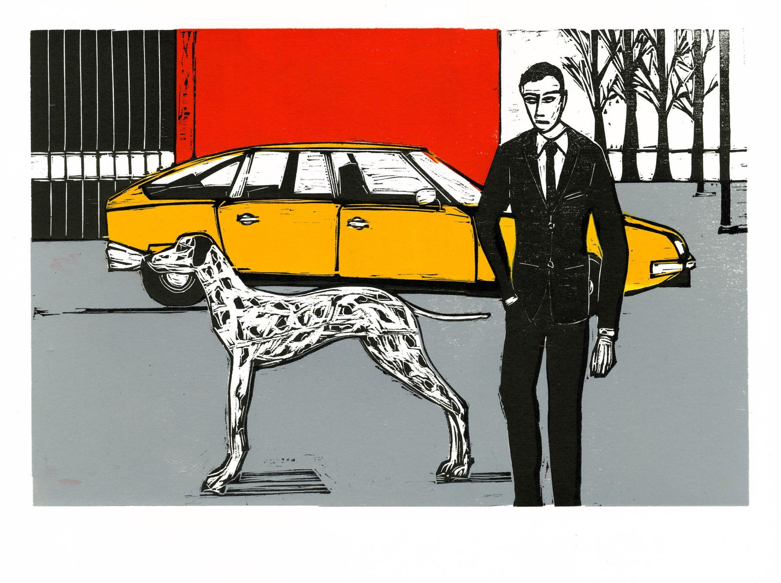 A J Kinroy, At the Villa Savoie, 2024