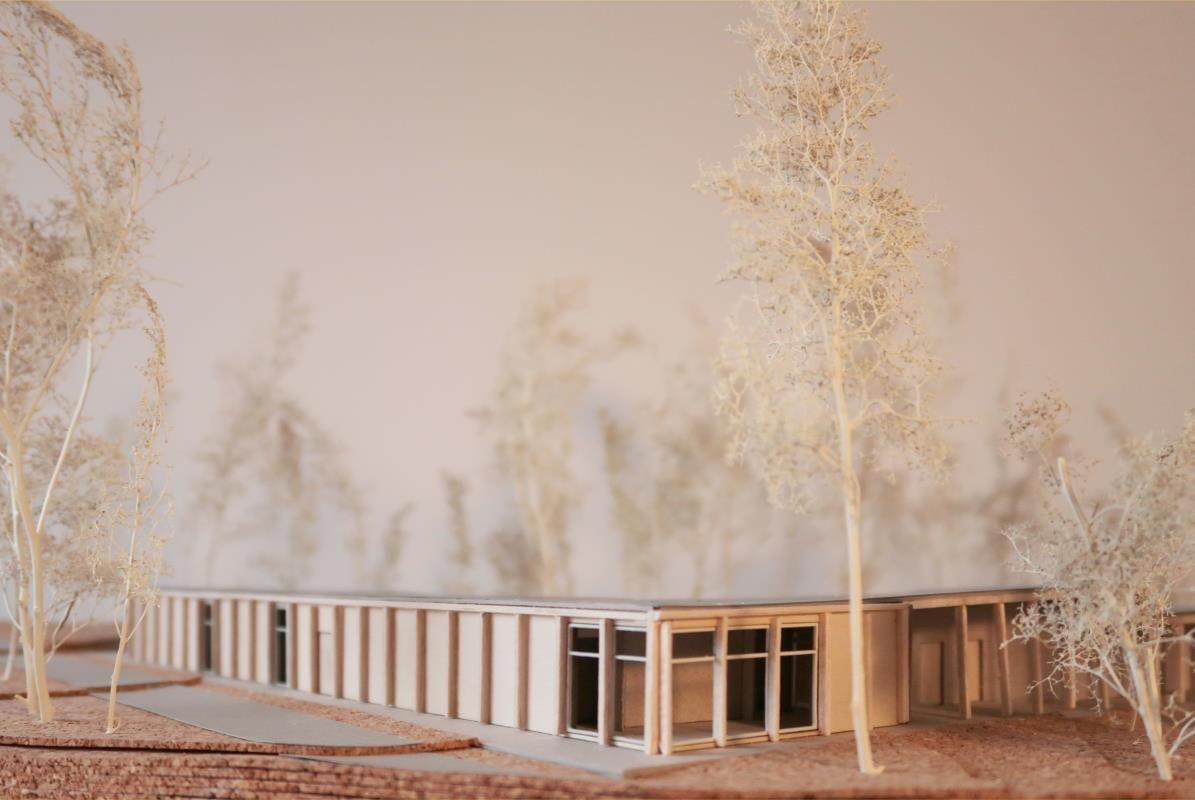 Loader Monteith, Model of Harmeny School Outdoor Learning Hub, 2025