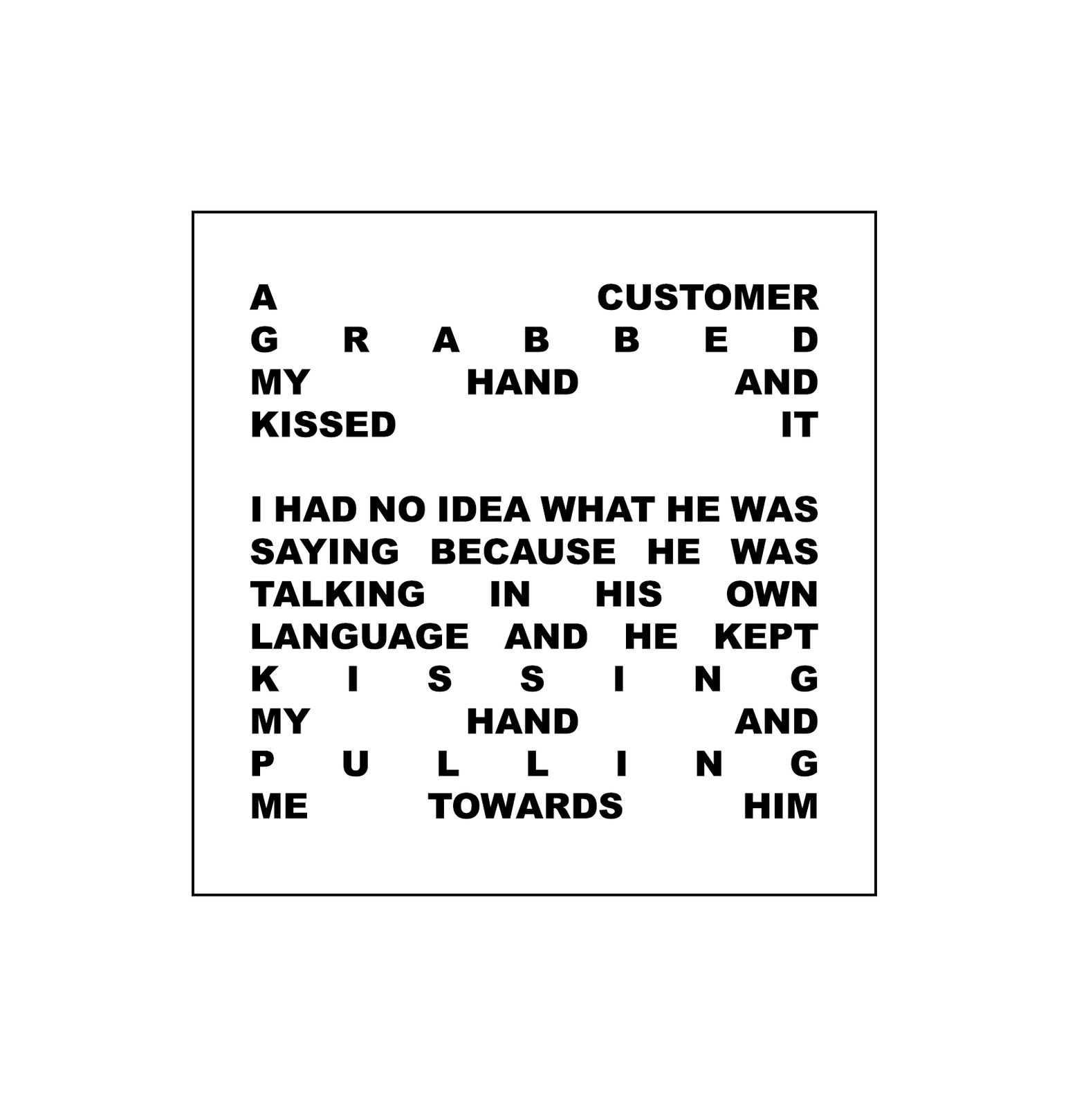 Sophie Stewart, Hand Kissing, 2020