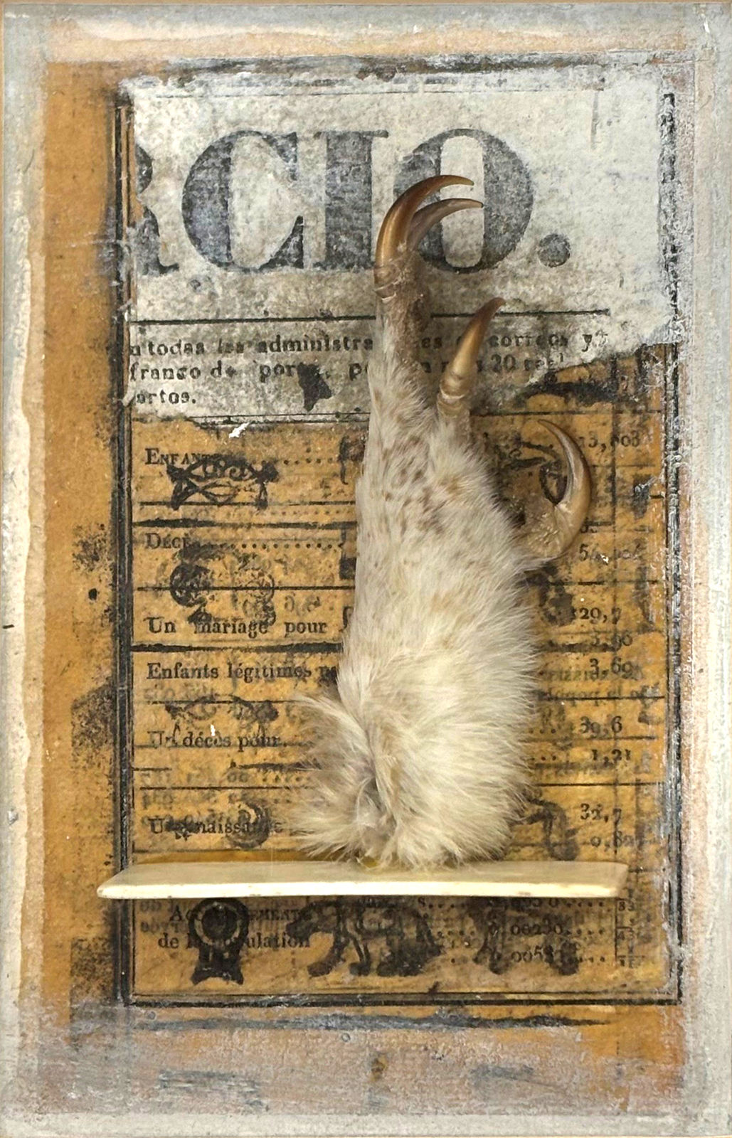 Will Maclean RSA, Pages from an inventory. No2. 'Ledger'