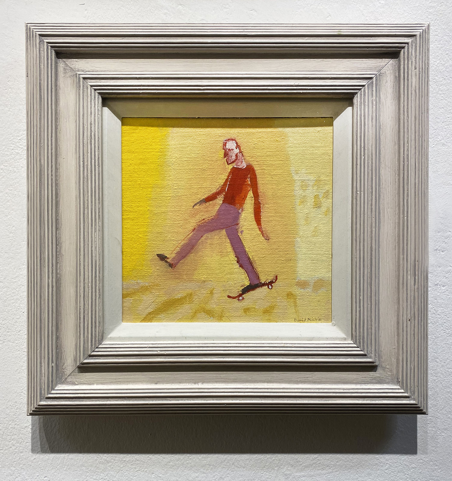 David Michie RSA, Skateboarder in Red Sweater