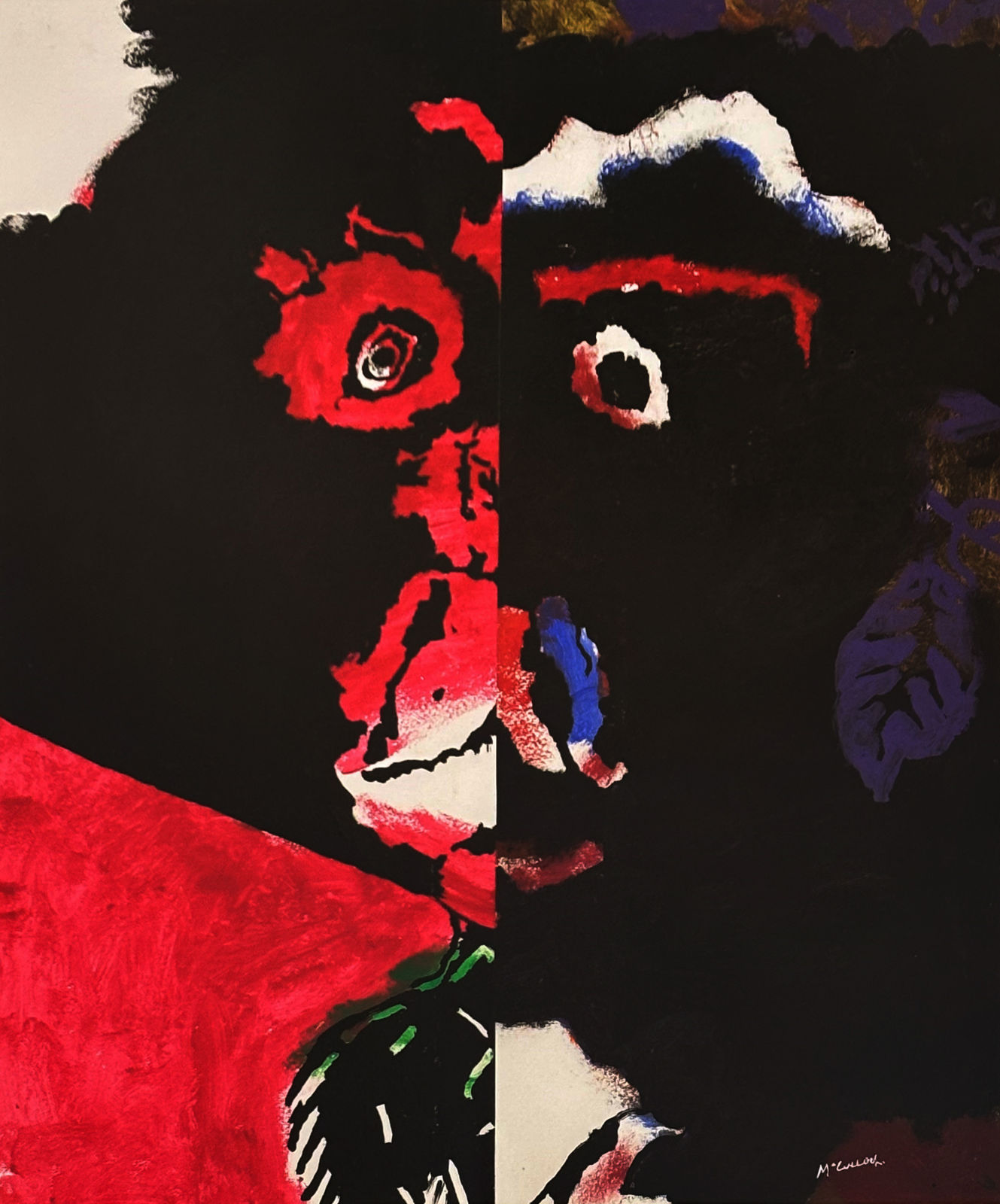 Ian McCulloch RSA, Portrait, 2025