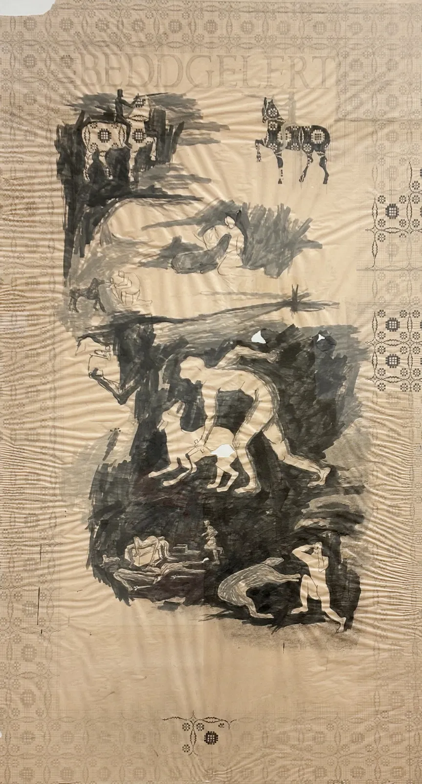 Florence Maclennan, Wnes I Erioed Ysgrifennu Llythyr, I ’Nghartre’ (I Never Wrote a Letter to My Home) Cartoon 1, 2026