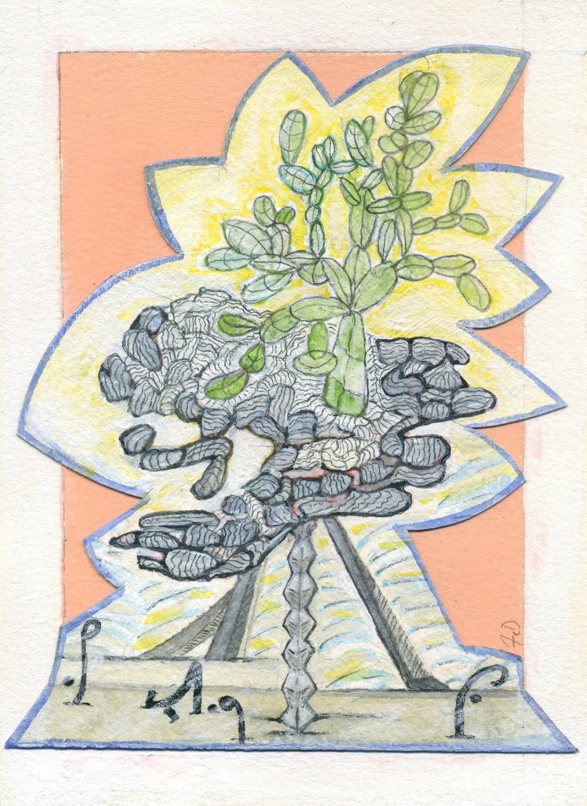 Fiona Dean RSA, Imagined Landscape - Memoria 4