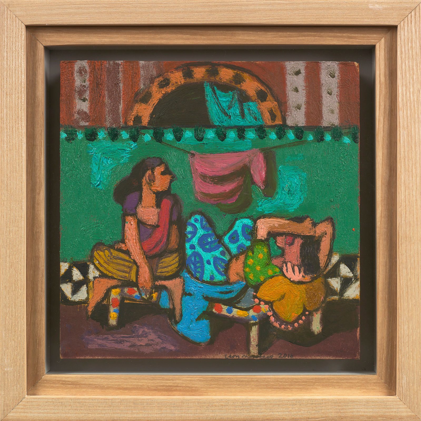 Leon Morrocco RSA, Taking a Moment, 2017