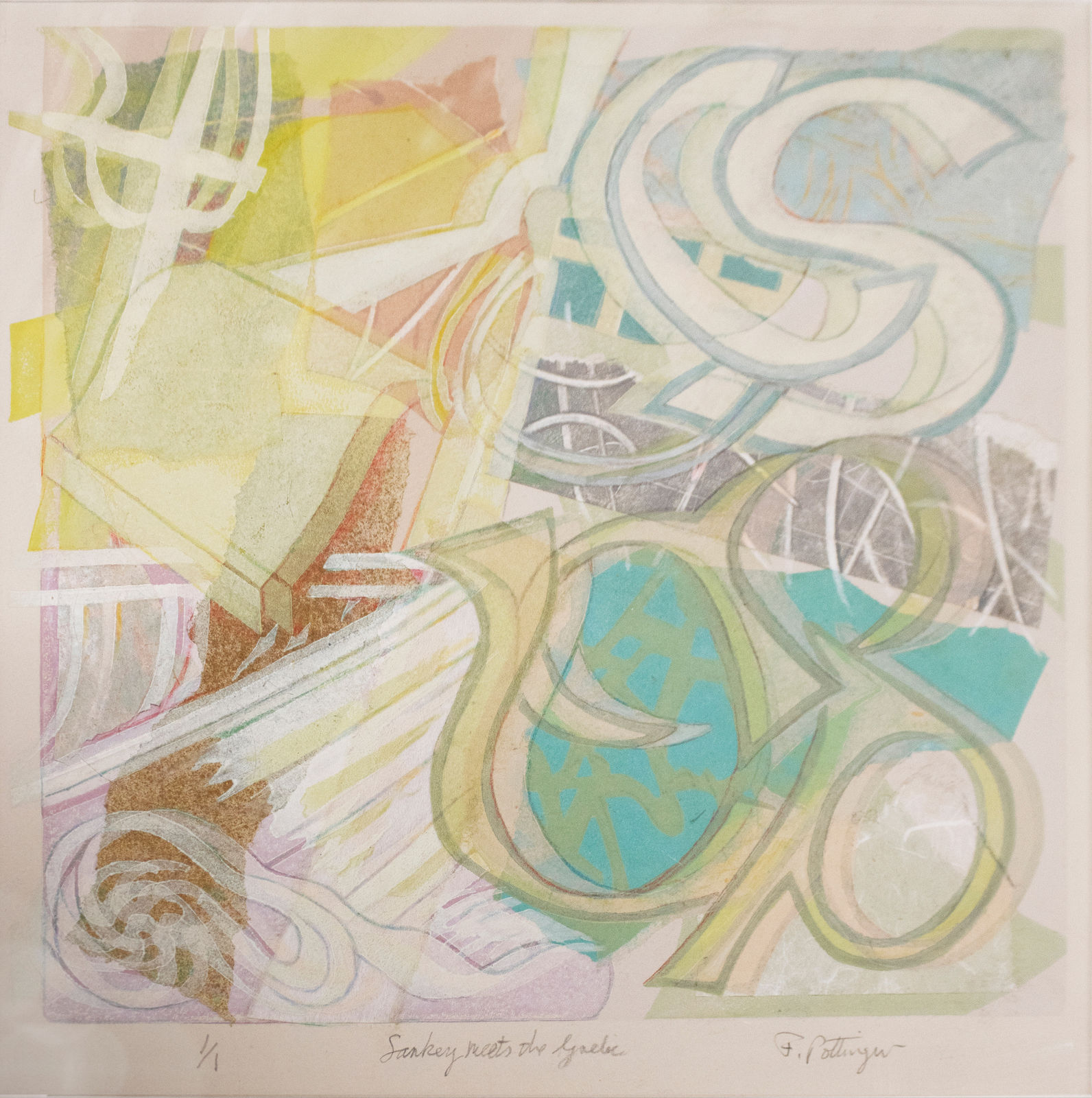 Frank Pottinger RSA, Sankey Meets the Gaelic