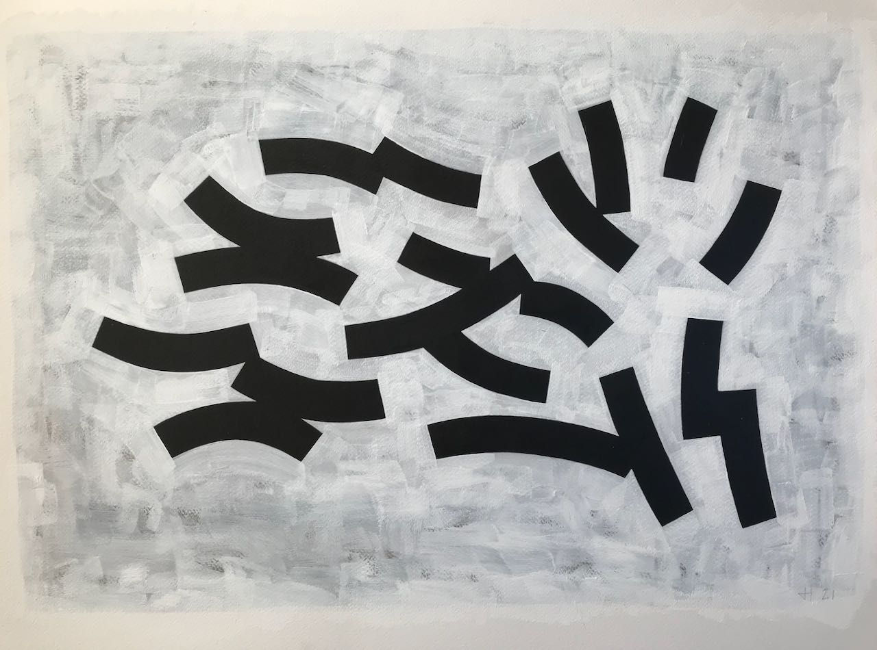 Jake Harvey RSA, FORMS, SPACE AND RHYTHM 8 , 2021