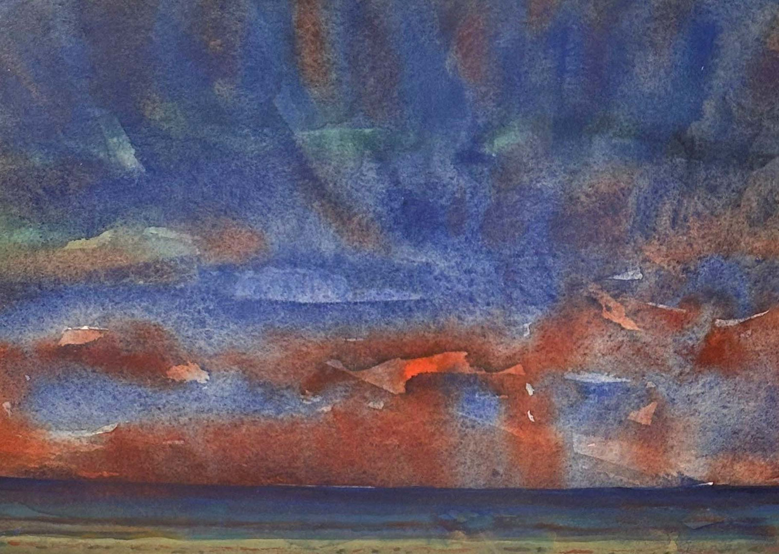 John Houston RSA, Calm Sea