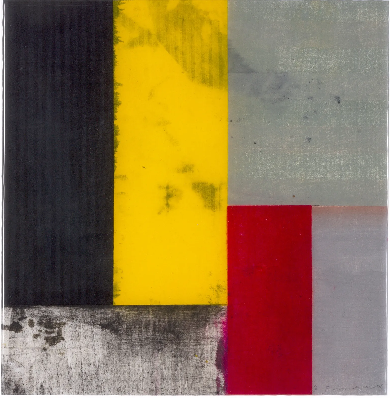 Paul Furneaux RSA, Yellow: Black: Red