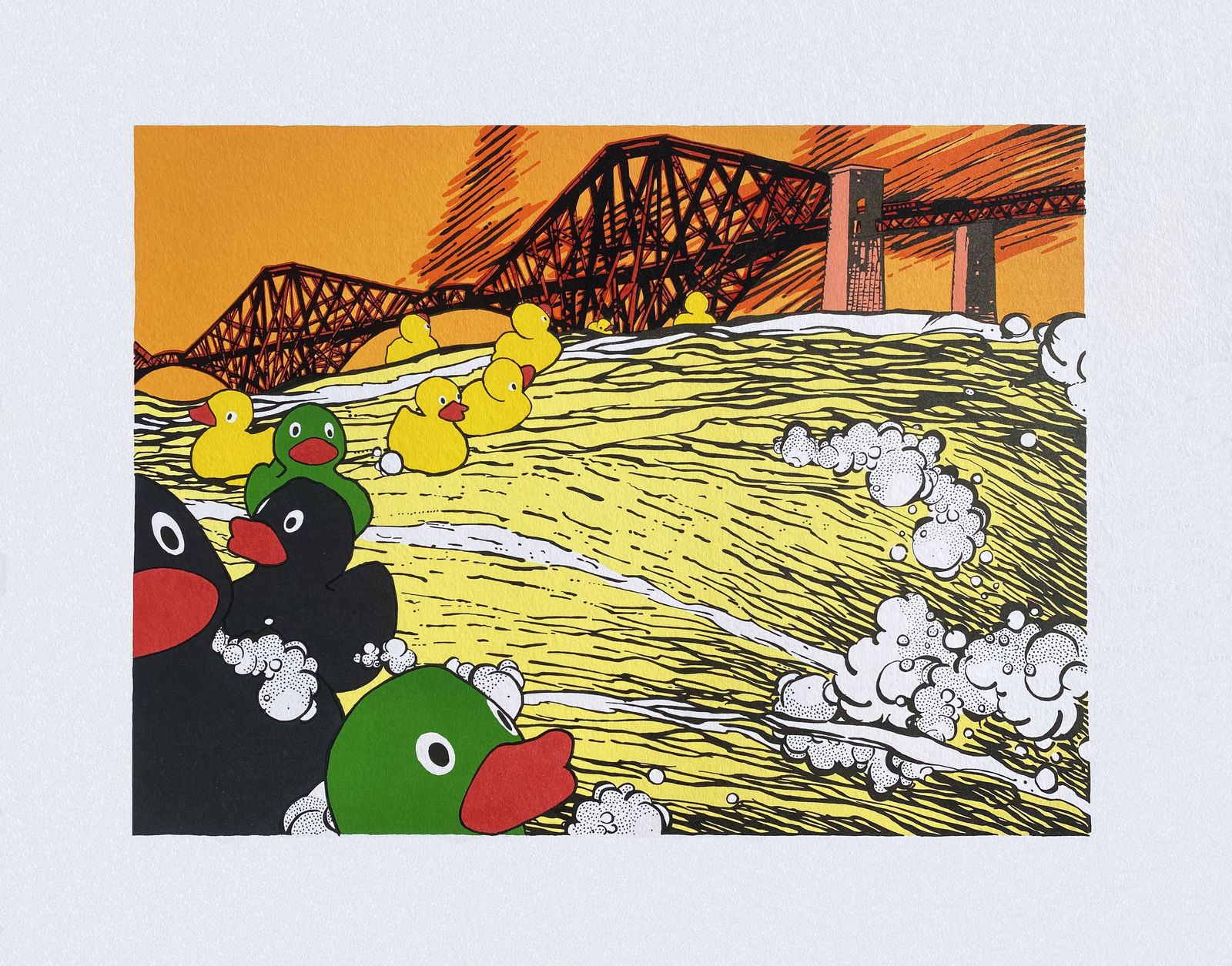 David Mach HRSA, Froth, 2021