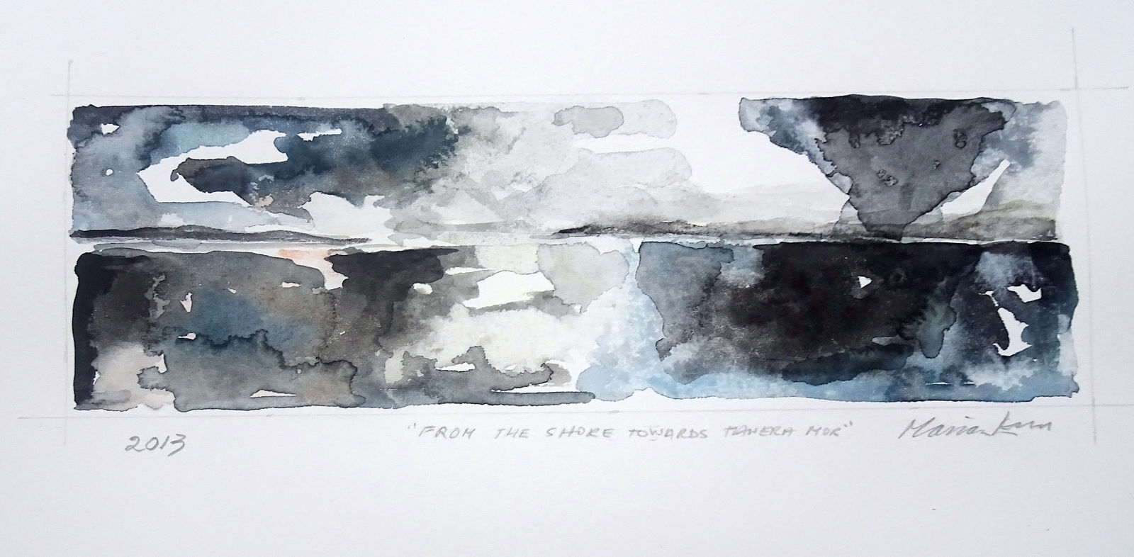 Marian Leven RSA, From the Shore towards Tanera Mor