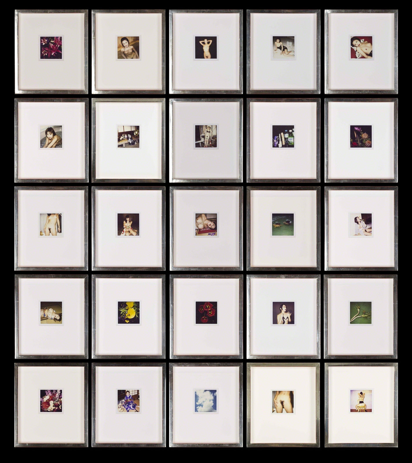 Nobuyoshi Araki, 25 Polaroids, ca. 1990-1999