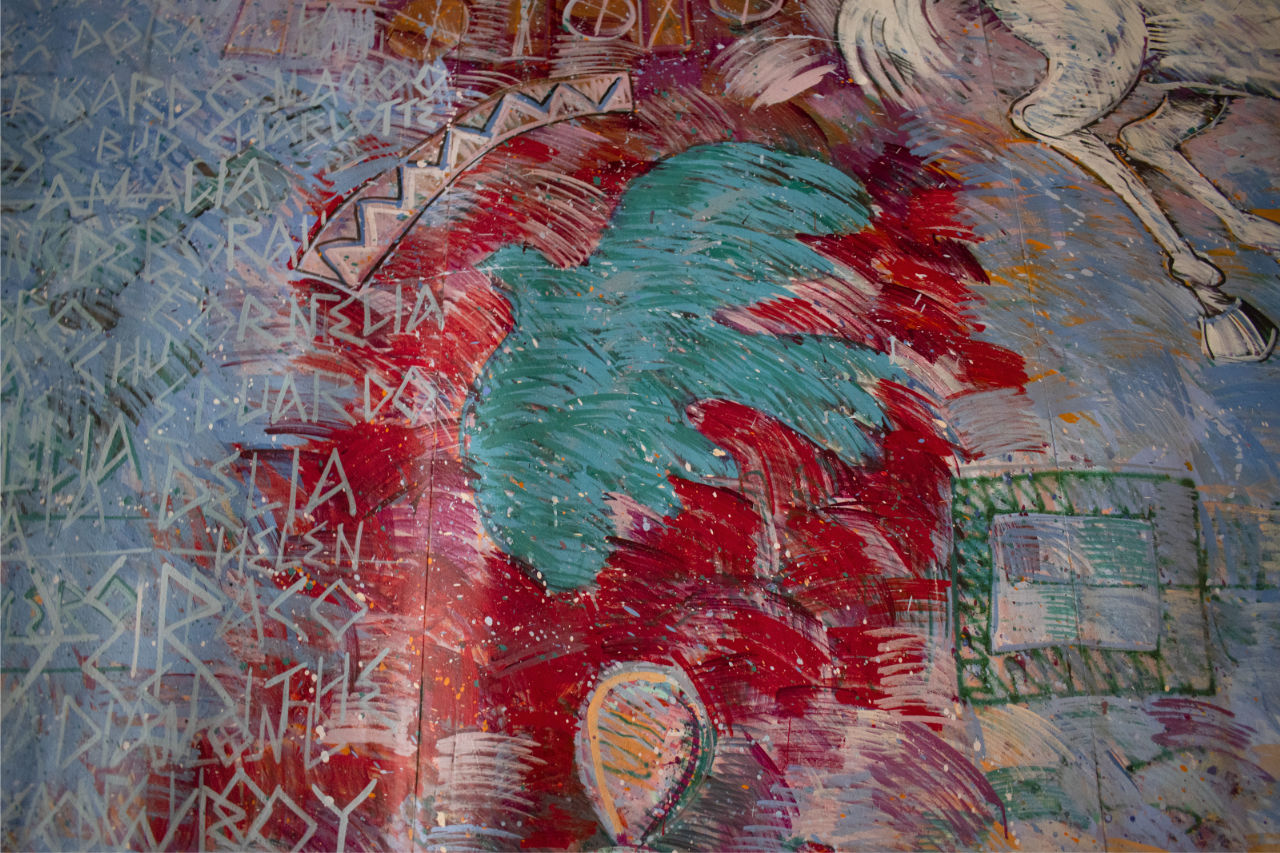 Frank Romero, Por El Pueblo, 1981