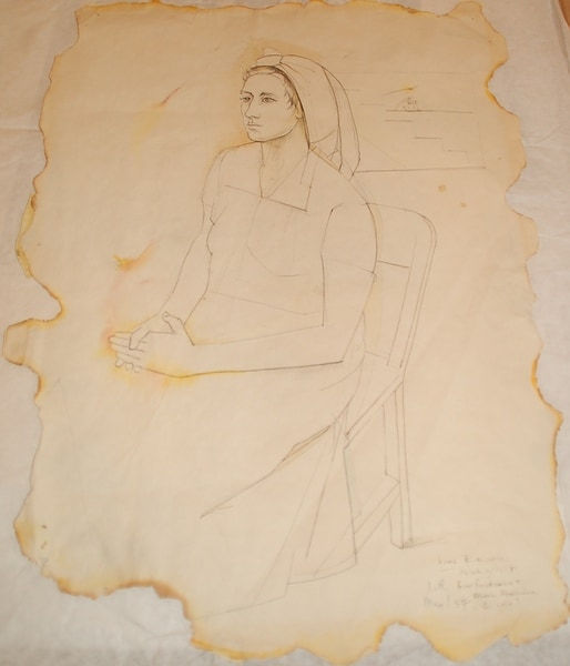 Ione Robinson, Untitled, 1957