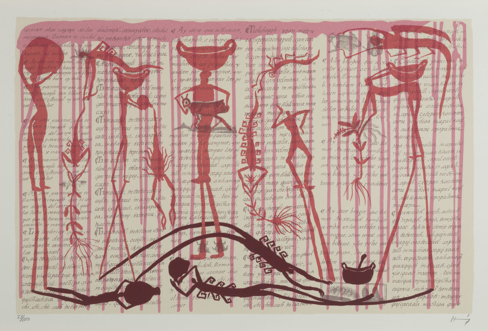 Sergio Hernández, Personajes Zancudos, 1994