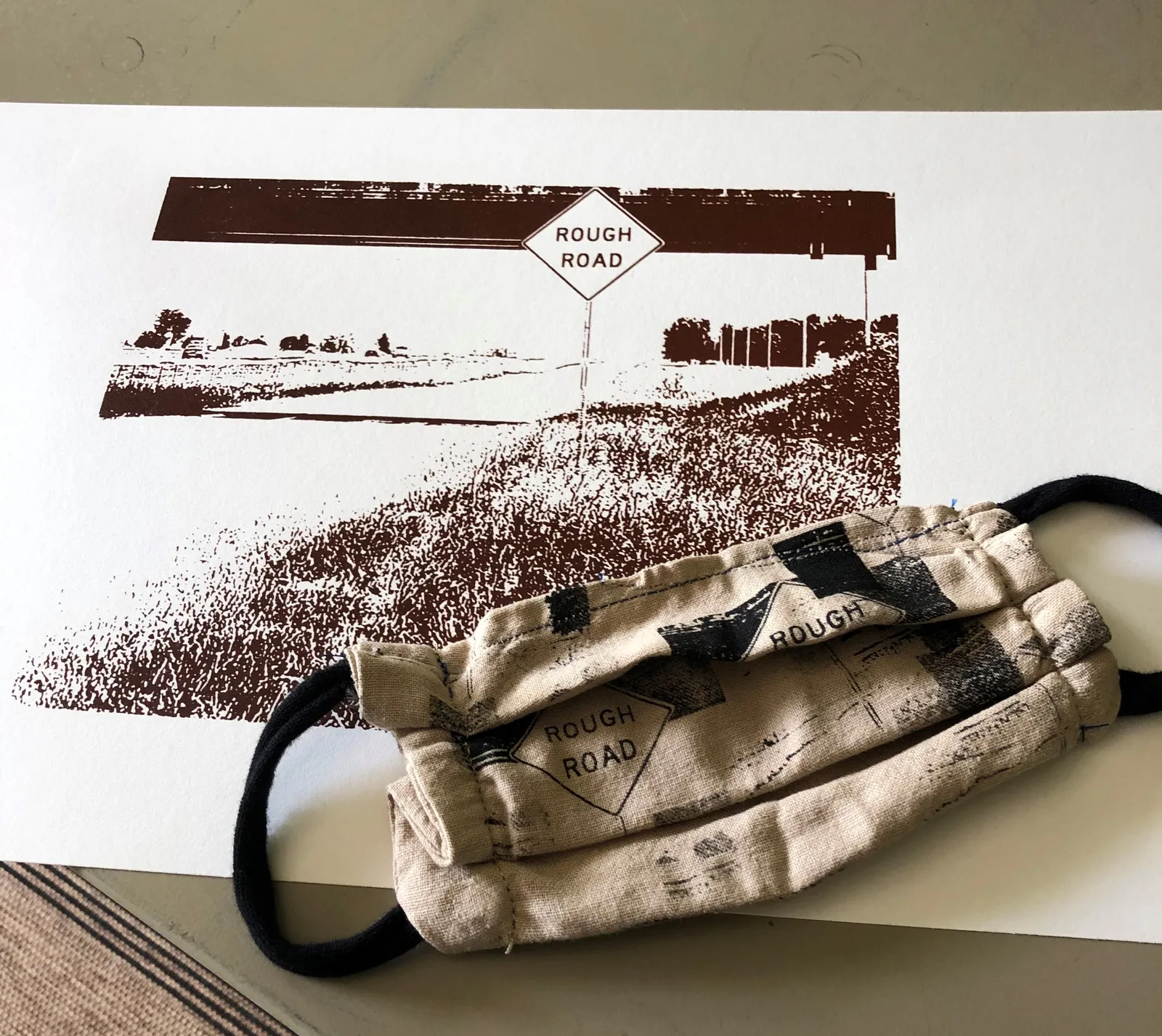 Ethel Shipton, Rough Road and Mask, 2015-2020