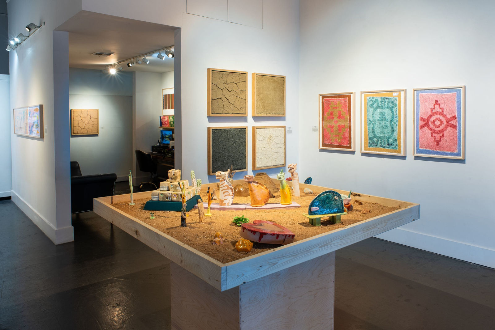 Frank Romero, Adobe Series – Tierra café claro, Set 2, 1995/2024