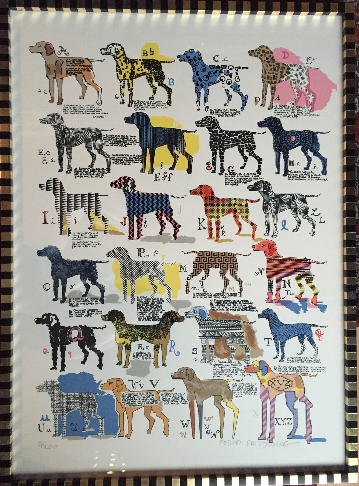 Pedro Friedeberg, Perros de Spinoza, 2015