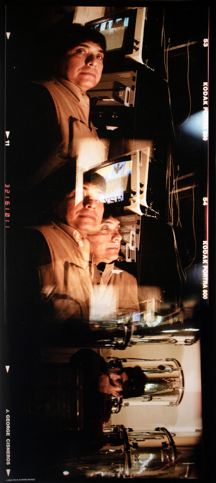 Celia Álvarez Muñoz, J. George Cisneros, Semejantes Personajes/Significant Personages Series, 2002