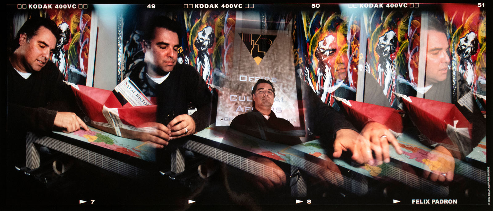 Celia Álvarez Muñoz, Felix Padron, Semejantes Personajes/Significant Personages Series, 2002