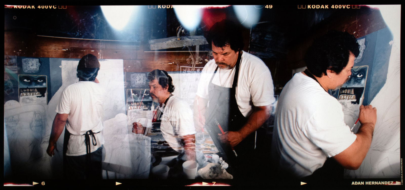 Celia Álvarez Muñoz, Adan Hernandez, Semejantes Personajes/Significant Personages Series, 2002