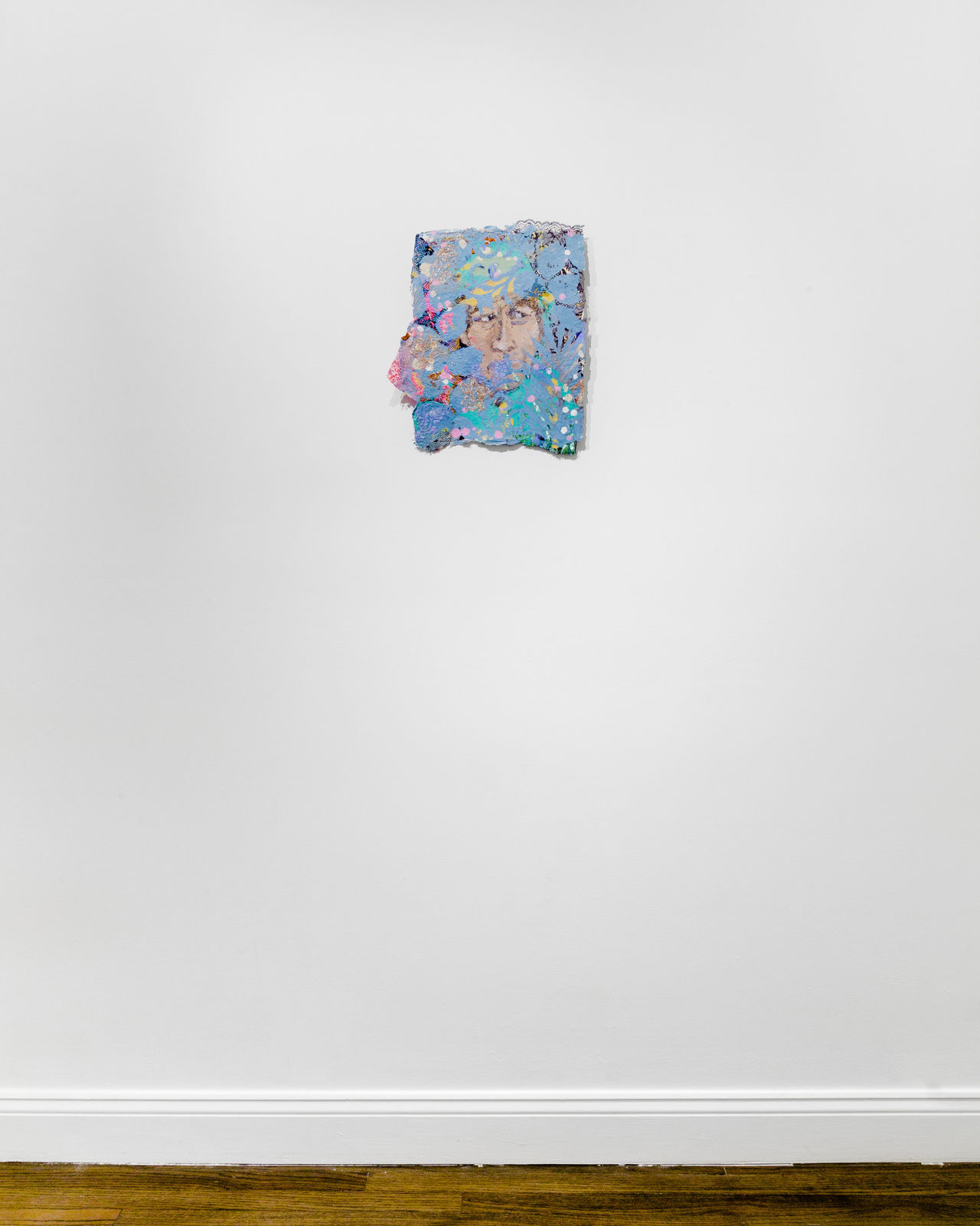 Lina Puerta, Untitled (Turquoise) from the Latino Farmworkers in the US-Portrait Series, 2018