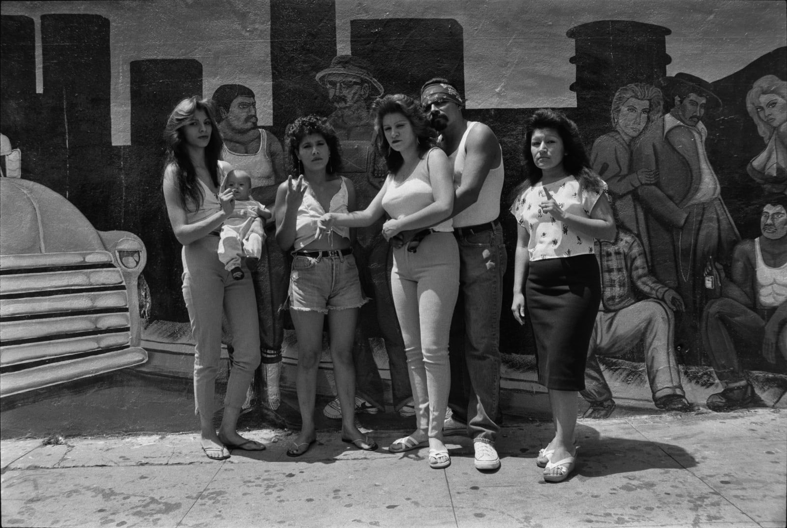 White Fence, East Los Ángeles (Rosario, Lisa, and friends)