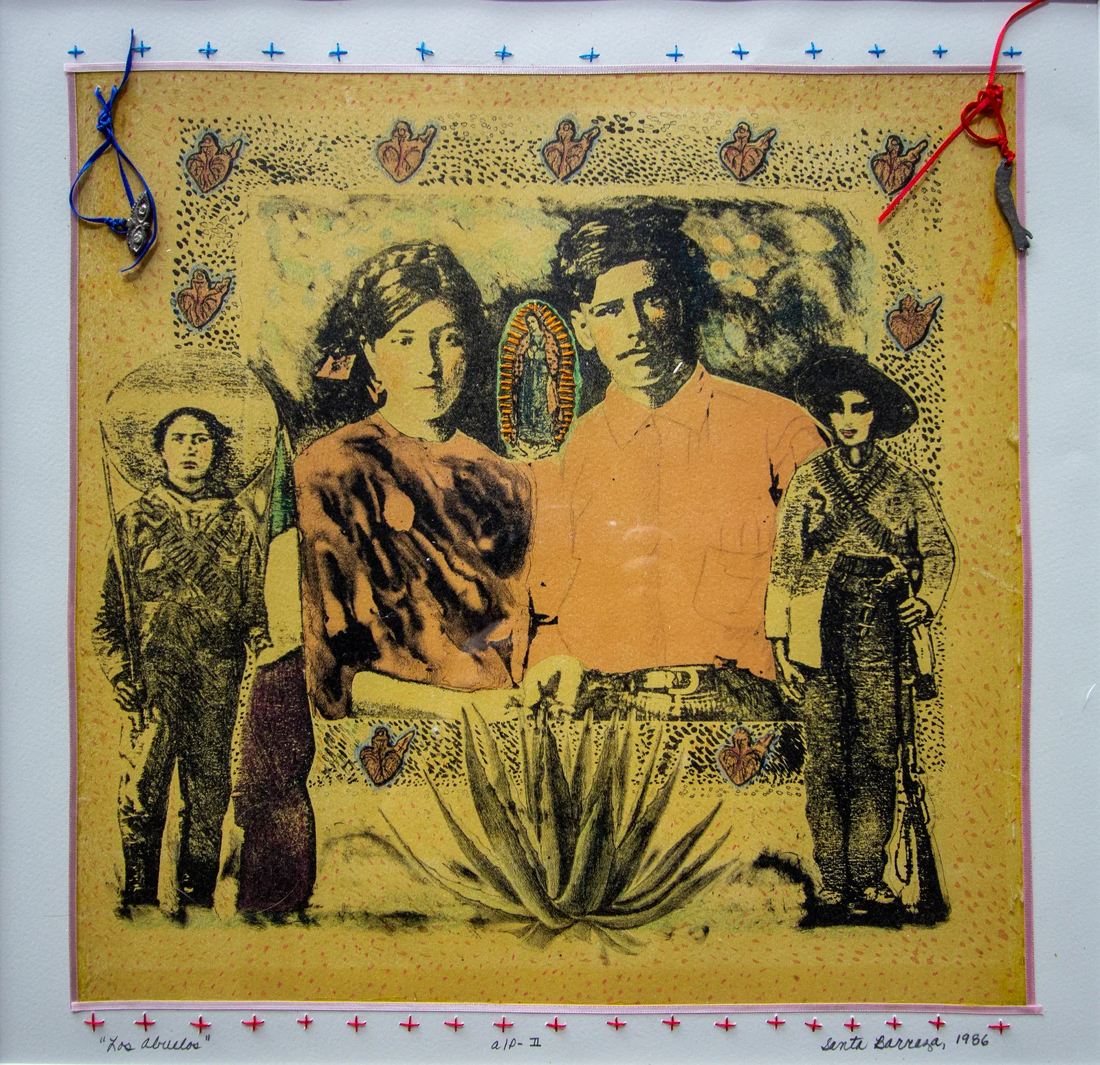 Santa Barraza, Los Abuelos, 1986