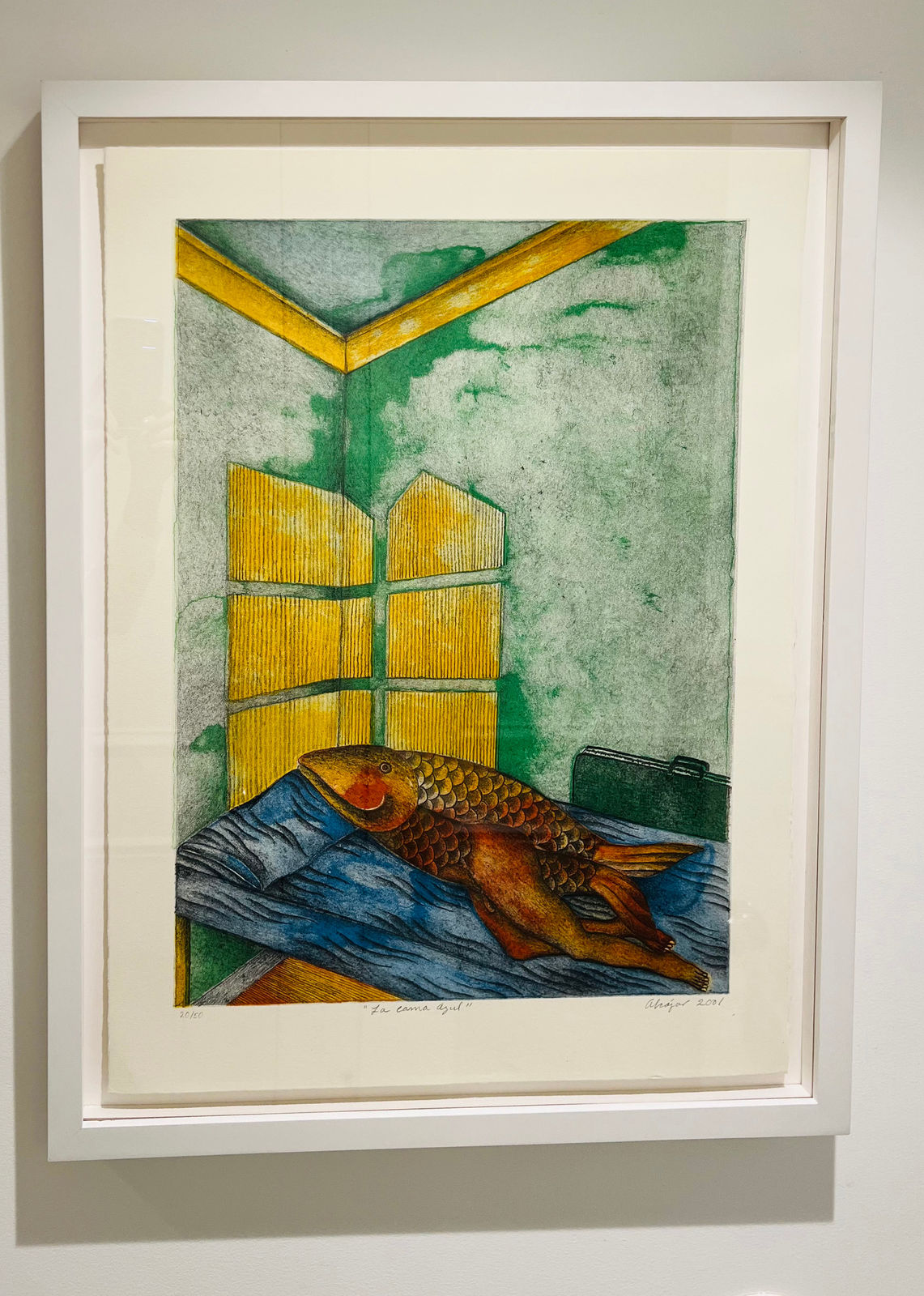 Juan Alcazar, La Cama Azul, 2001