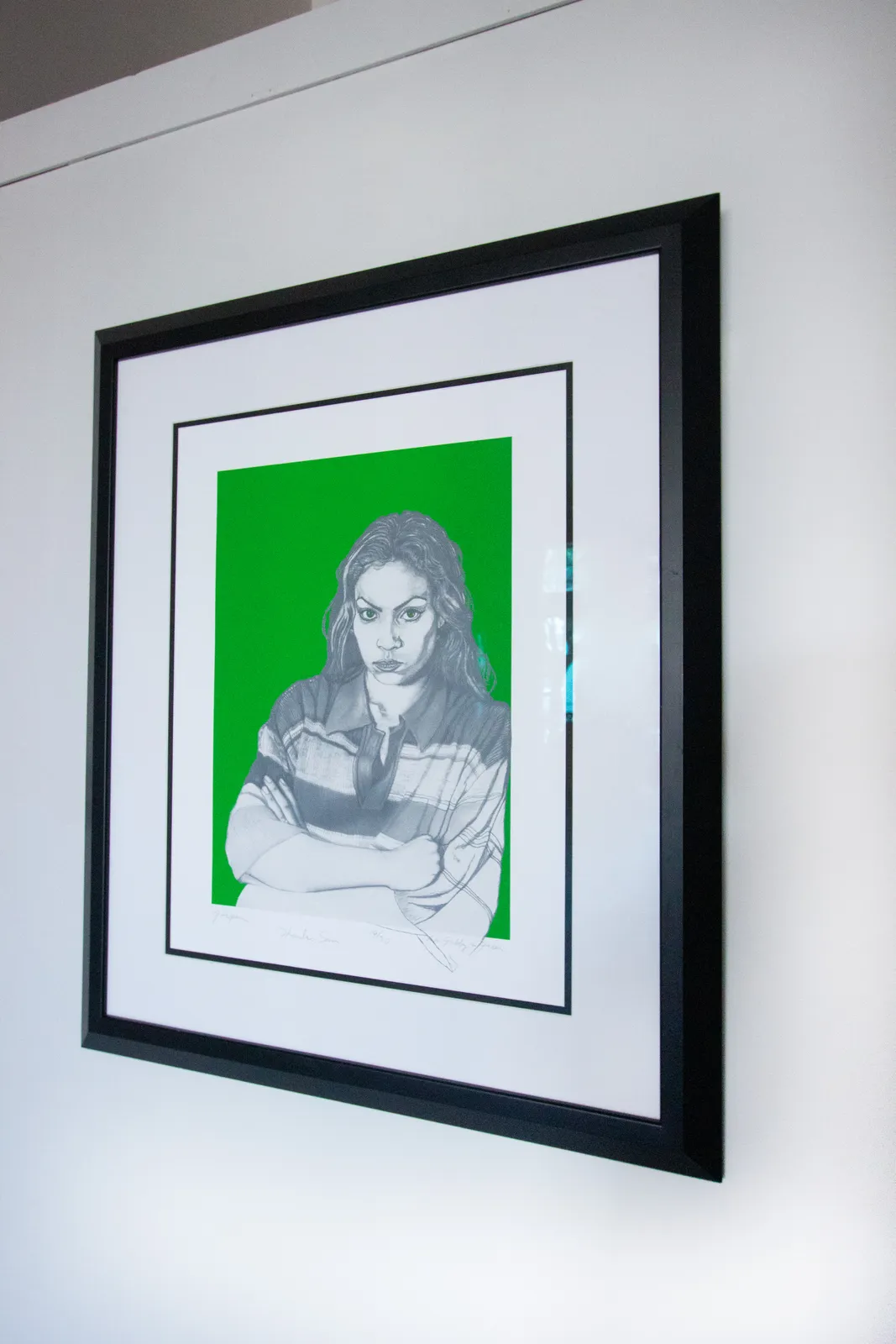 Gaspar Enriquez, La Gabby in Green, 1998