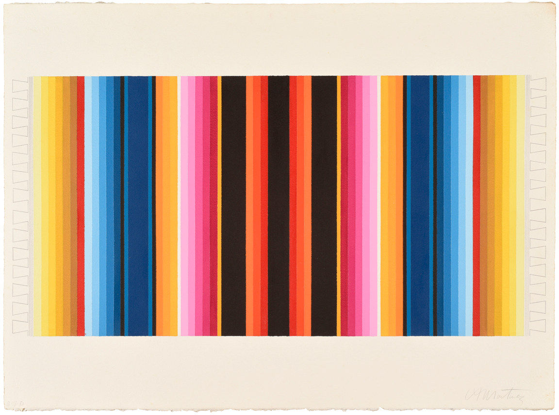 César A. Martínez, Serape: De Colores, 1980