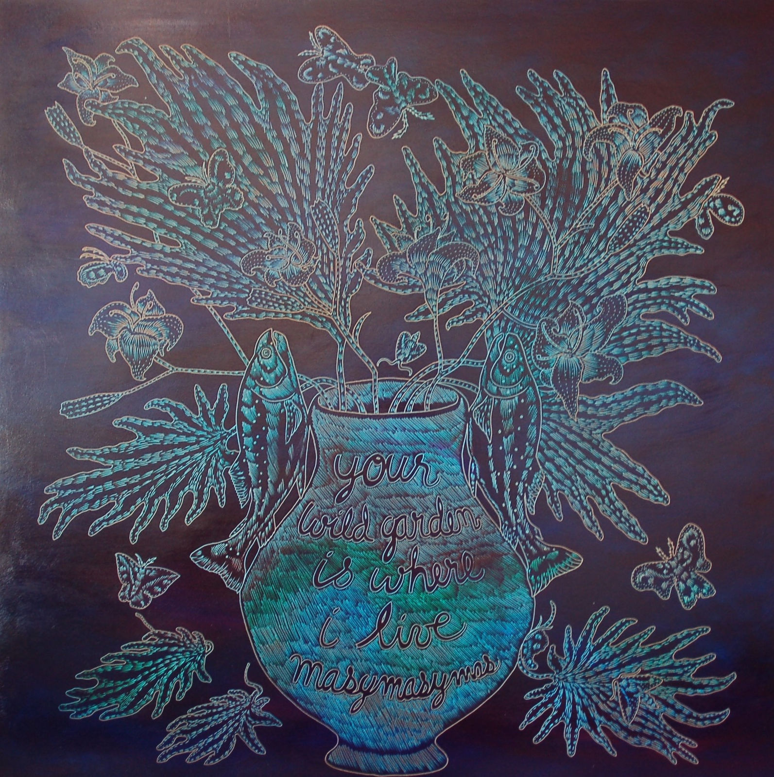 Richard 'Ricky' Armendariz, Your Wild Garden is Where I Choose to Live, 2020