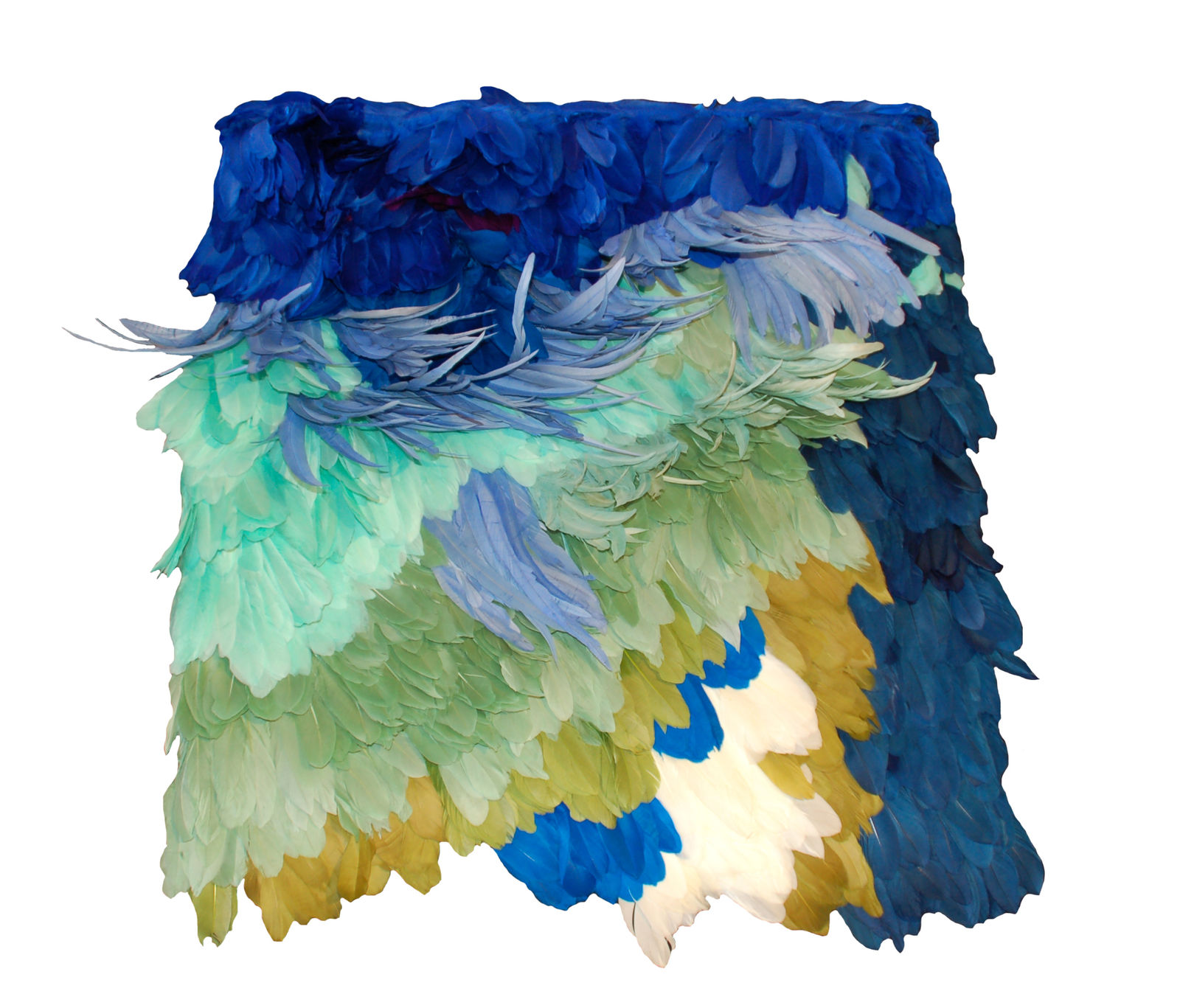 Shawl II (Blue and Green)