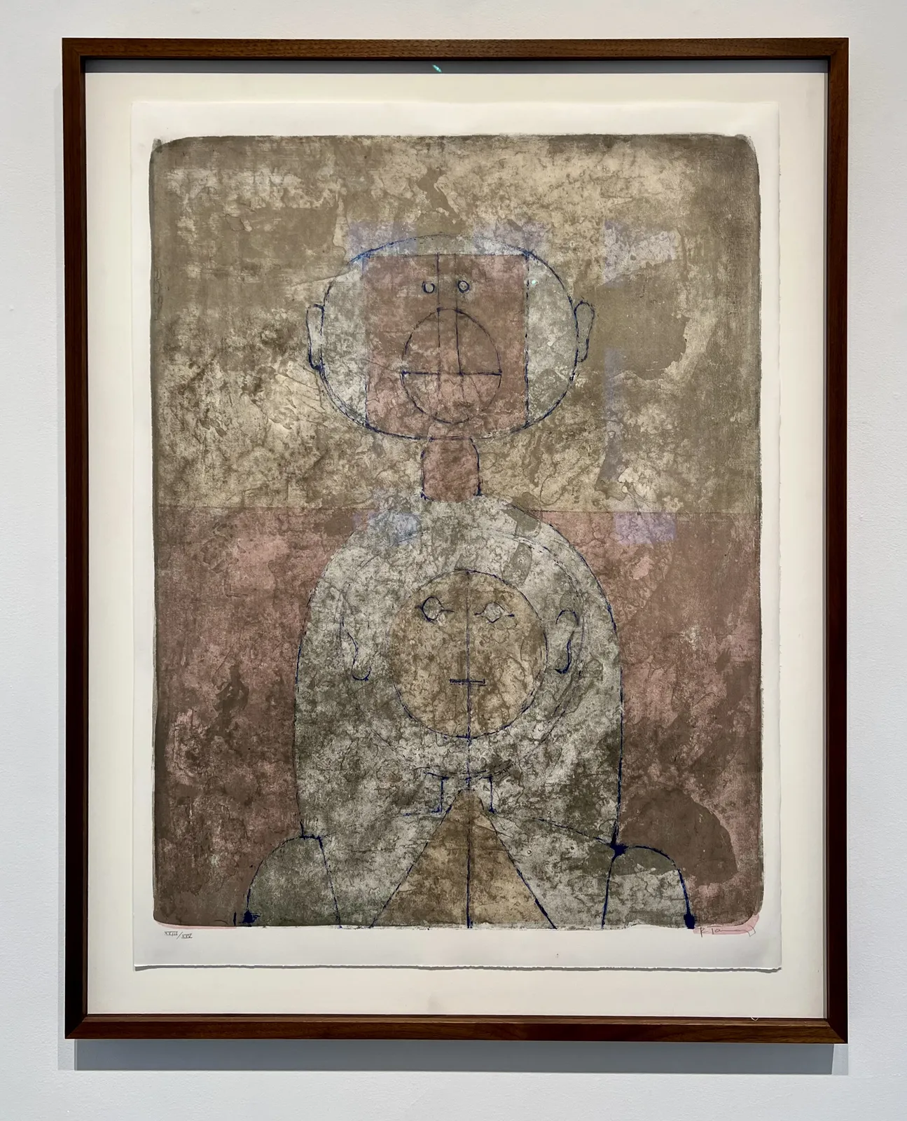 Rufino Tamayo, Deux têtes, Mujeres suite, 1969