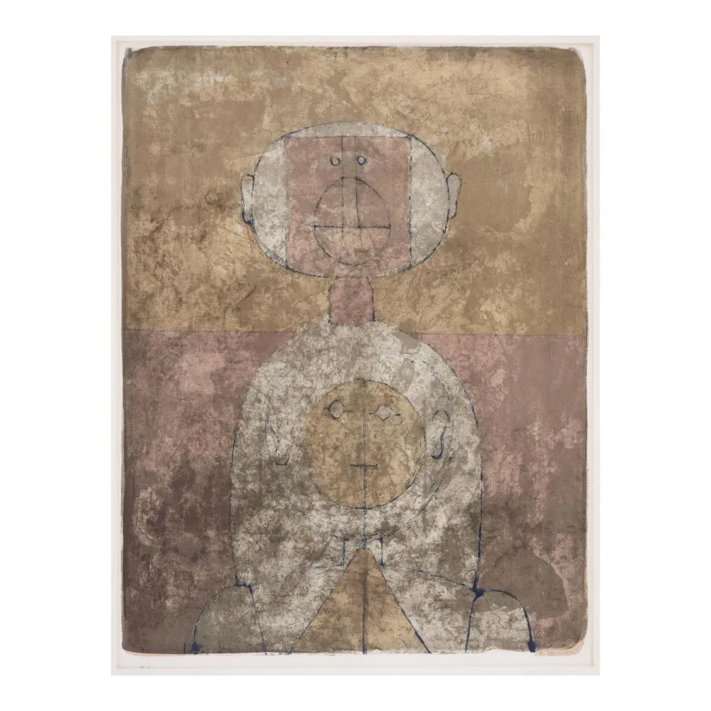 Rufino Tamayo, Deux têtes, Mujeres suite, 1969