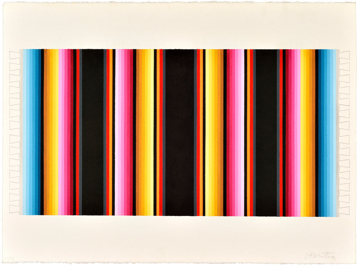 César A. Martínez, Serape: De Colores, 1980