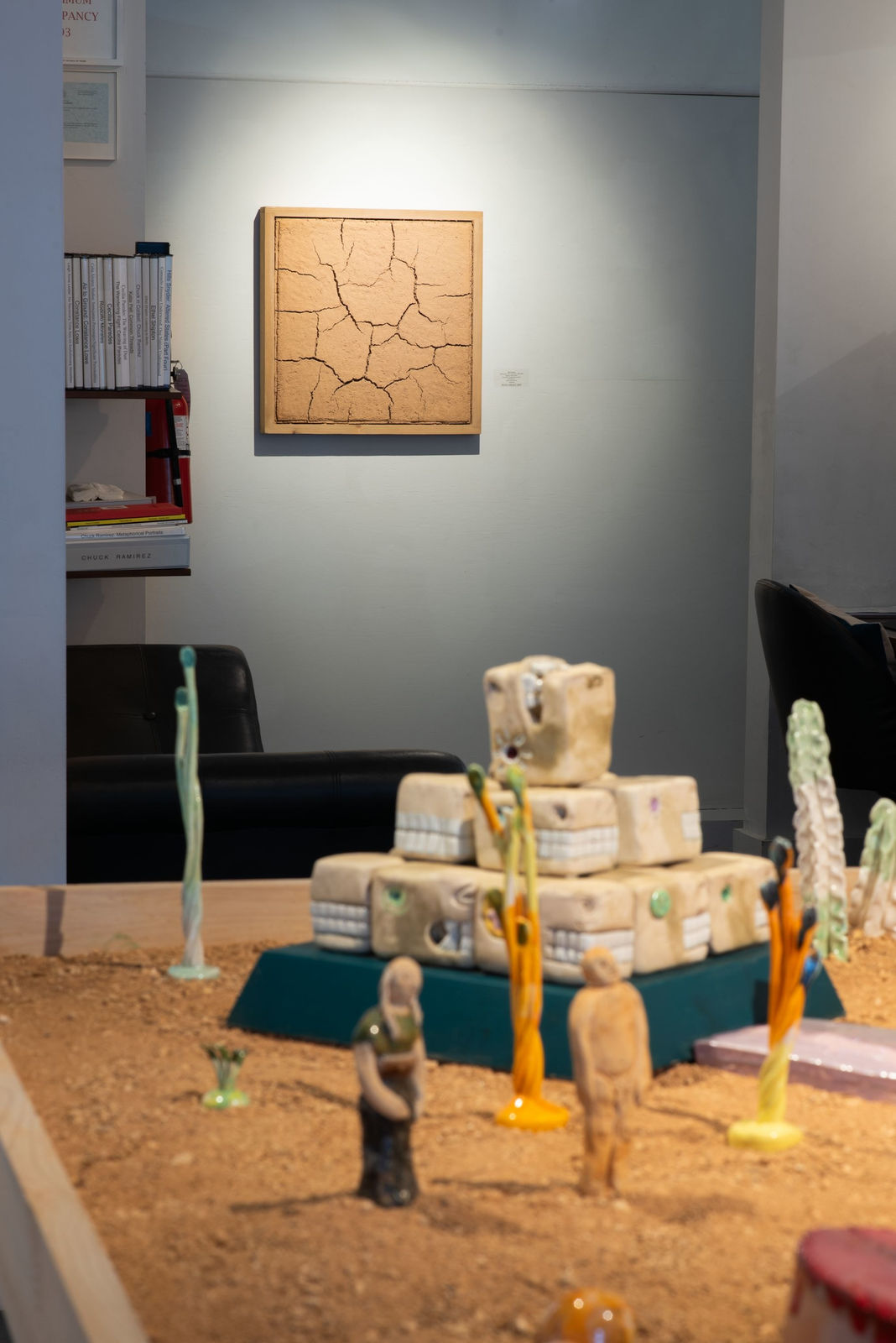 Frank Romero, Adobe Series – Tierra roja, Set 2, 1995/2024