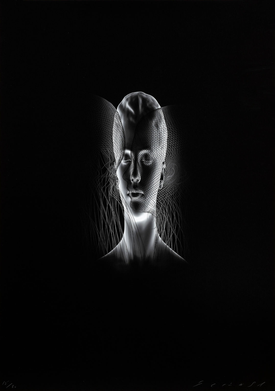 Jaume Plensa, Aura II, 2020