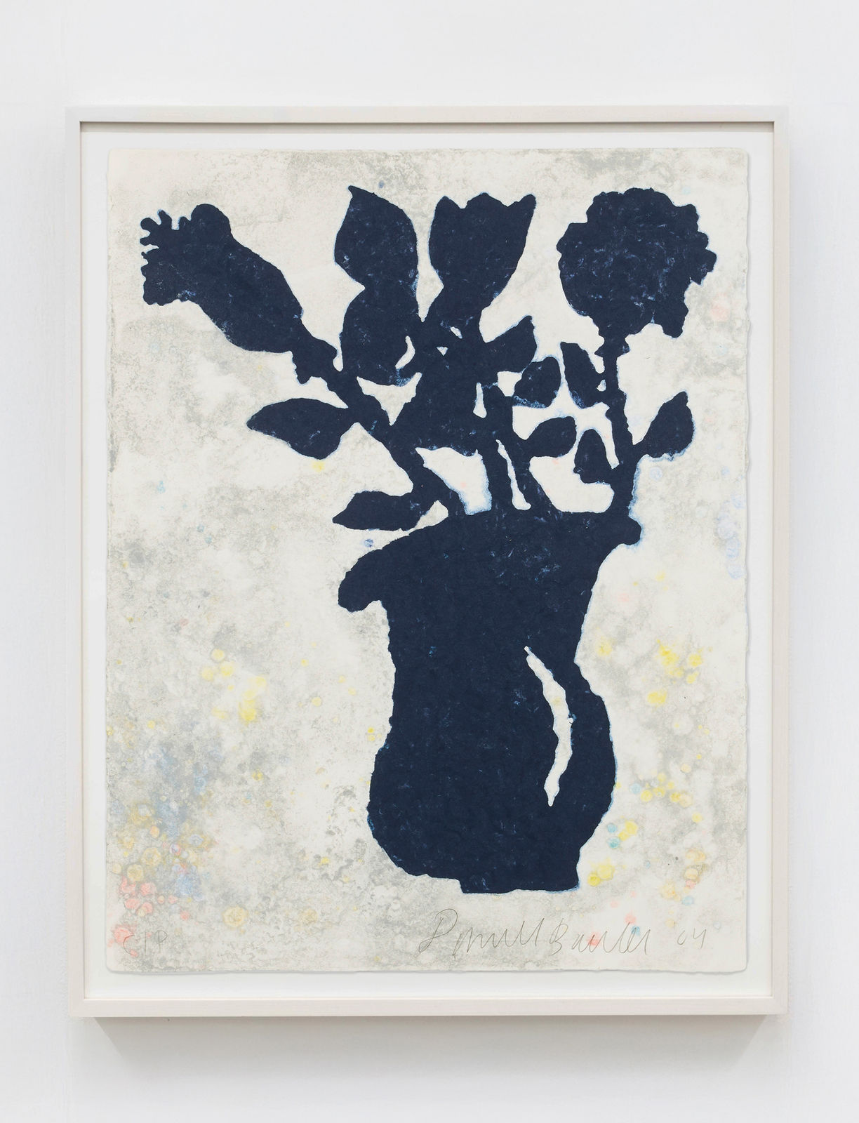 Donald Baechler, Flower, 2004