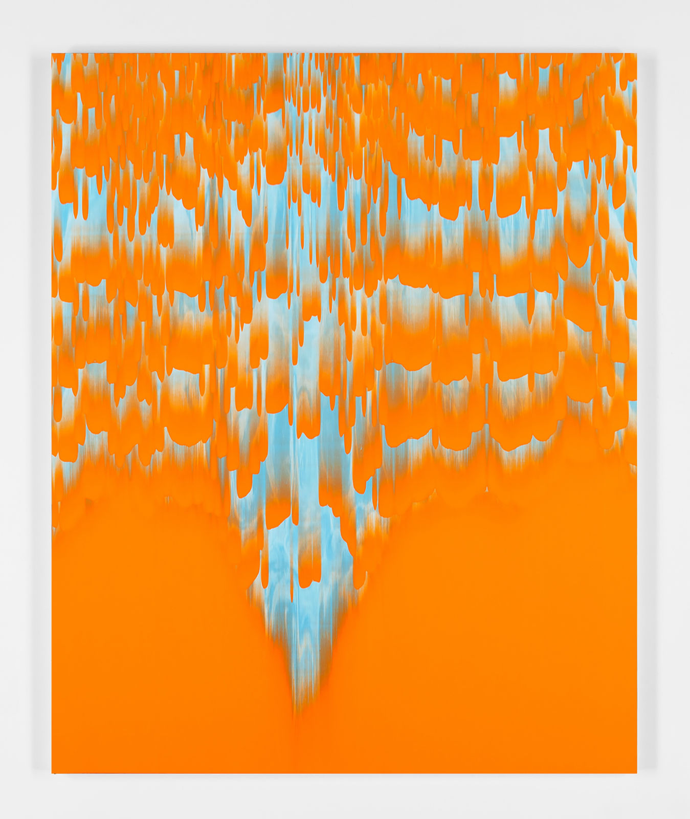 Stanley Casselman, Untitled (Orange and Blue OB20R2), 2020