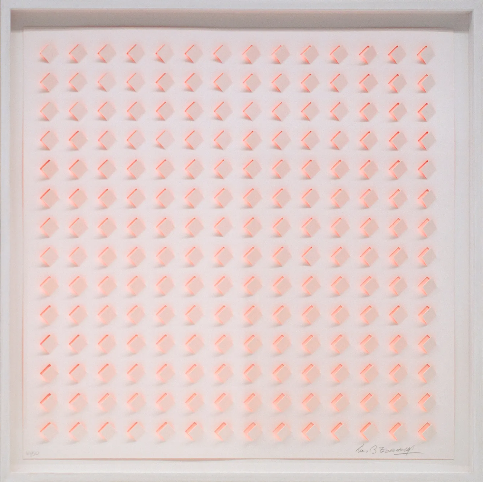 Luis Tomasello, ST Naranja 3A (orange), 2012